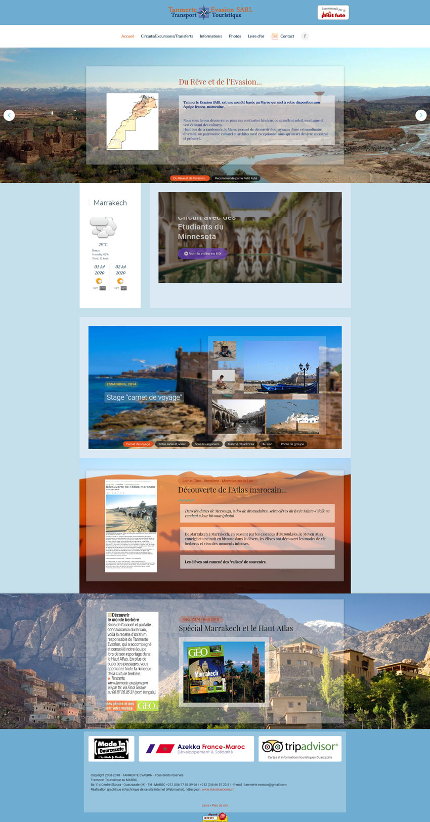 tanmerte evasion site internet accueil 